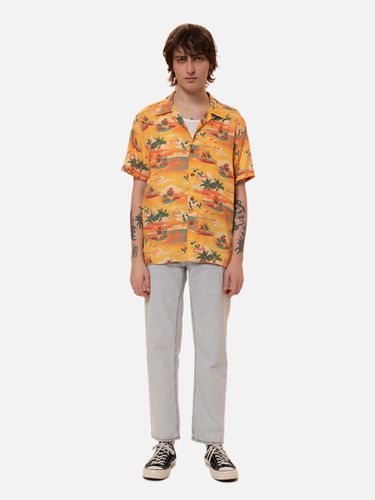 Arvid Hawaii Shirt Sunflower Men's Organic Shirts Medium Sustainable Clothing - Nudie Jeans - Modalova
