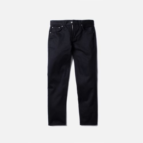 Gritty Jackson Dry Everblack Mid Waist Regular Straight Fit Men's Organic Jeans W30/L28 Sustainable Denim - Nudie Jeans - Modalova