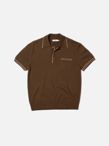 Frippe Polo Club Shirt Olive Men's Organic Shirts Medium Sustainable Clothing - Nudie Jeans - Modalova