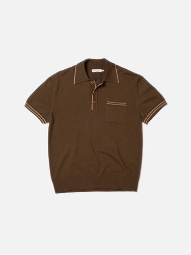 Frippe Polo Club Shirt Olive Men's Organic Shirts Small Sustainable Clothing - Nudie Jeans - Modalova
