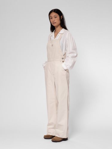 Judy Workwear Sailor Dungarees Ecru Women's Organic Khakis Large Sustainable Clothing - Nudie Jeans - Modalova