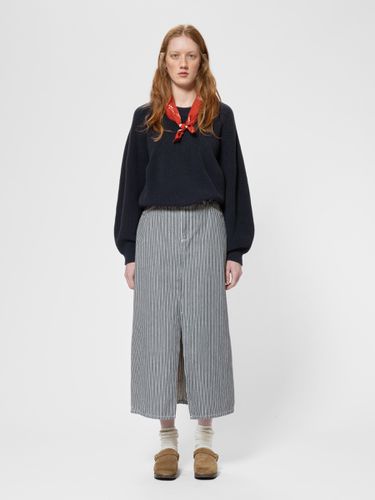 Anna Hickory Striped Skirt / Women's Organic X Small Sustainable Clothing - Nudie Jeans - Modalova