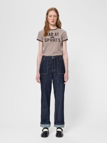 Asta Workwear Pants One Wash Denim Women's Organic W24/L30 Sustainable Clothing - Nudie Jeans - Modalova