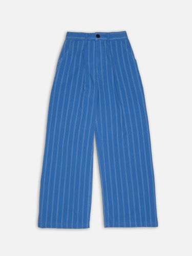 Gullan Striped Workwear Pants Women's Organic W24 Sustainable Clothing - Nudie Jeans - Modalova