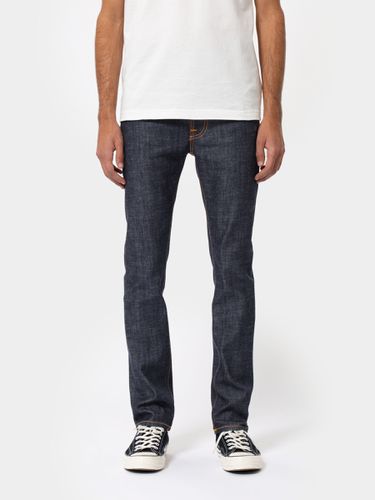 Thin Finn Dry Twill Mid Waist Slim Fit Men's Organic Jeans W27/L34 Sustainable Denim - Nudie Jeans - Modalova