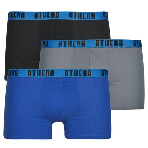 BASIC COLOR Pack de 3 men's Boxer shorts in - Athena - Modalova