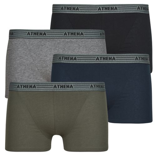 BASIC COTON Pack de 4 men's Boxer shorts in - Athena - Modalova