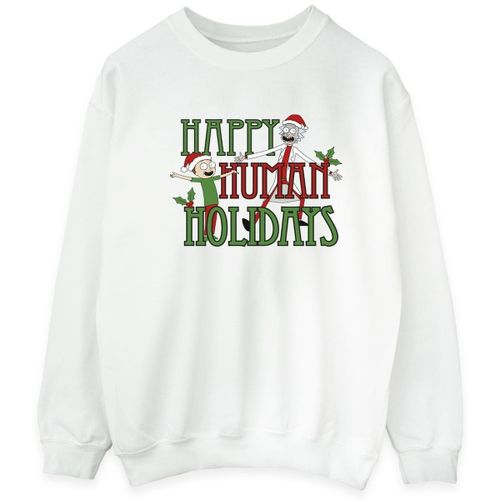 Happy Human Holidays men's Sweatshirts in - Dessins Animés - Modalova
