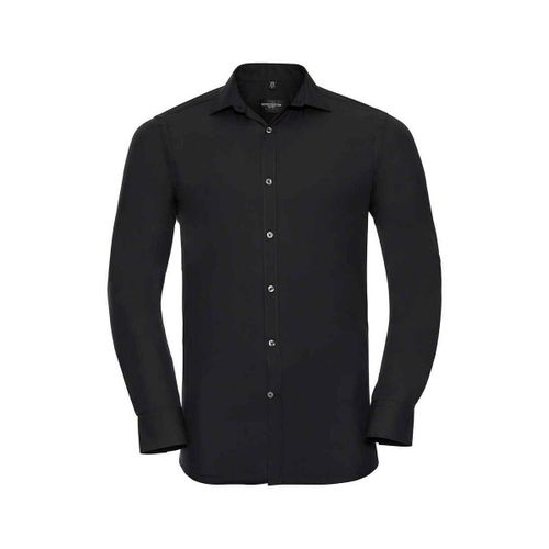 Ultimate men's Long sleeved Shirt in - Russell Collection - Modalova