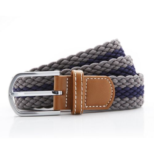 Asquith & Fox Two Colour Stripe men's Belt in - Asquith & Fox - Modalova