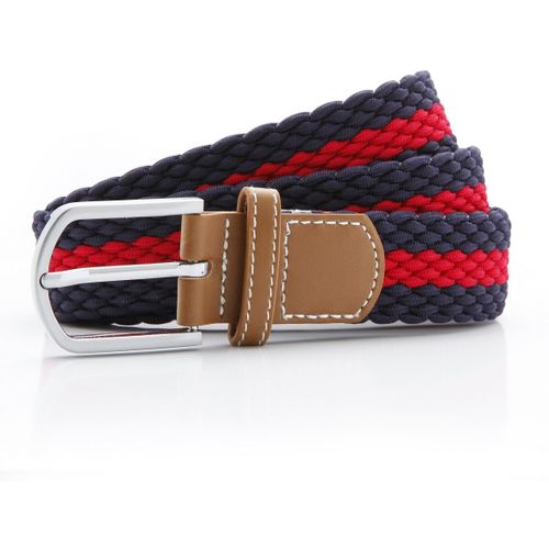 Asquith & Fox Two Colour Stripe men's Belt in - Asquith & Fox - Modalova