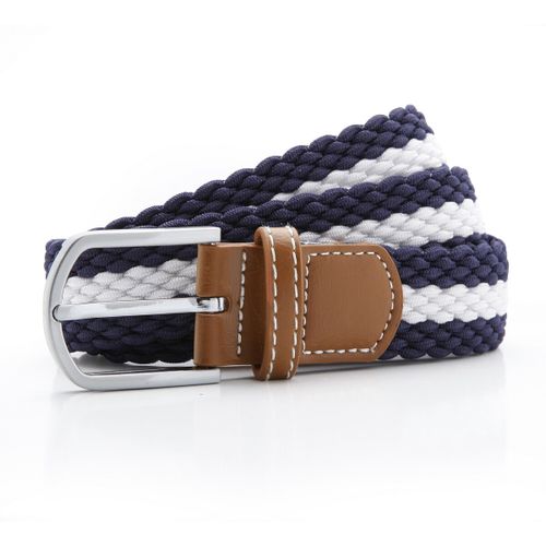 Asquith & Fox Two Colour Stripe men's Belt in - Asquith & Fox - Modalova