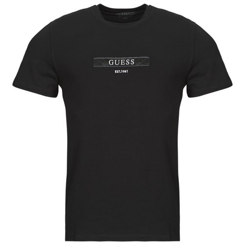SS CN LOGO BOX TEE men's T shirt in - Guess - Modalova