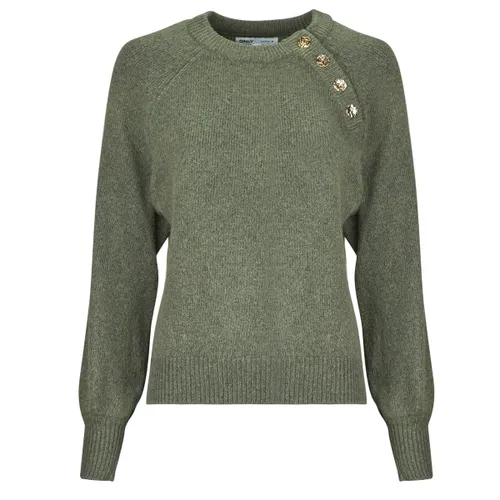 ONLEMMA LS BUTTON ONECK KNT women's Sweater in - Only - Modalova