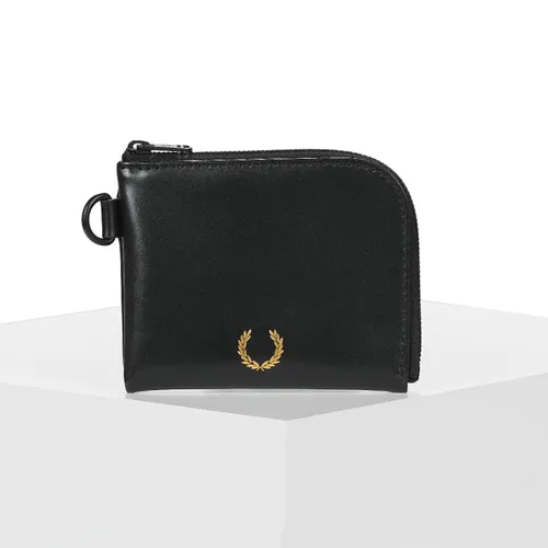 Smooth Leather Zip Around Wallet men's Purse wallet in - Fred Perry - Modalova