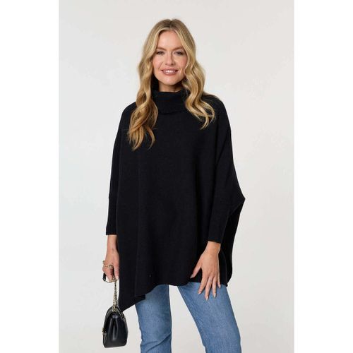Oversized Roll Neck Pullover women's Ponchos / Rain capes in - Izabel London - Modalova