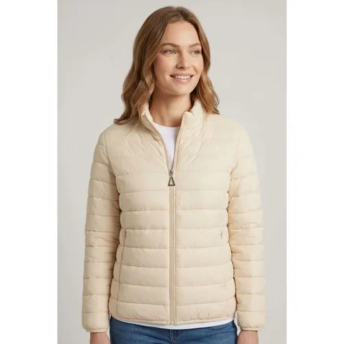 High Neck Zip-Up Padded Puffer Jacket men's in - Izabel London - Modalova