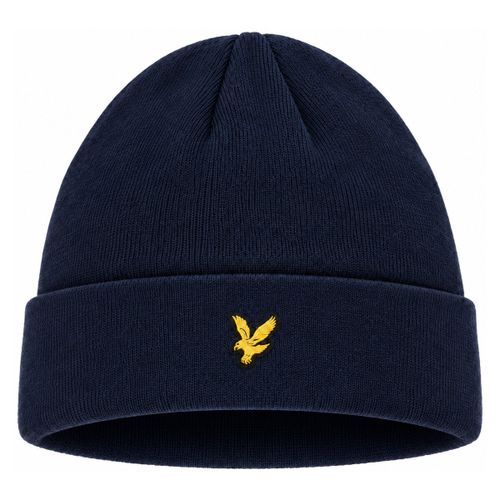 Lyle & Scott Basic Beanie Hat Dark Navy men's Hat in - Lyle & Scott - Modalova