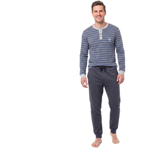 KLP4-30255 men's Pyjama sets in - Kisses And Love - Modalova