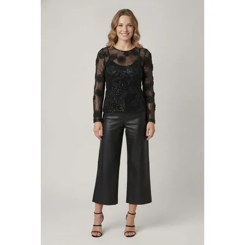 Sequin Embellished Long Sleeve Top men's in - Izabel London - Modalova