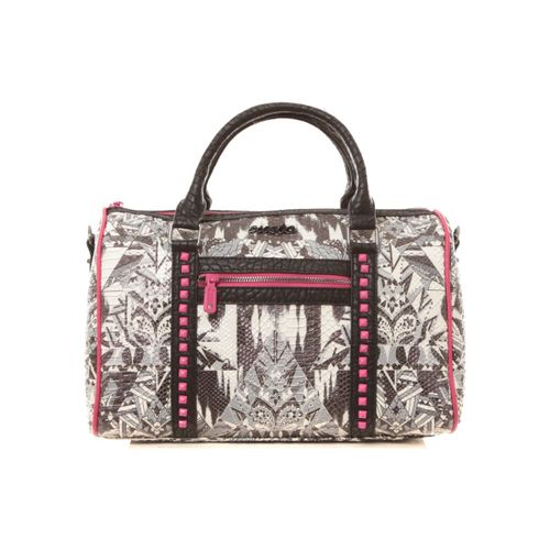 Sac Sac Snaky Valentina noir et blanc - Custo Barcelona - Modalova