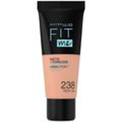 Base de maquillaje Fit Me Matte+poreless Foundation 238-rich Tan para hombre - Maybelline New York - Modalova