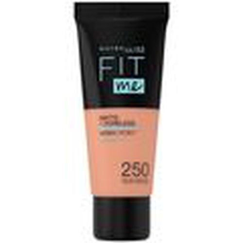 Base de maquillaje Fit Me Matte+poreless Foundation 250-sun Beige para hombre - Maybelline New York - Modalova
