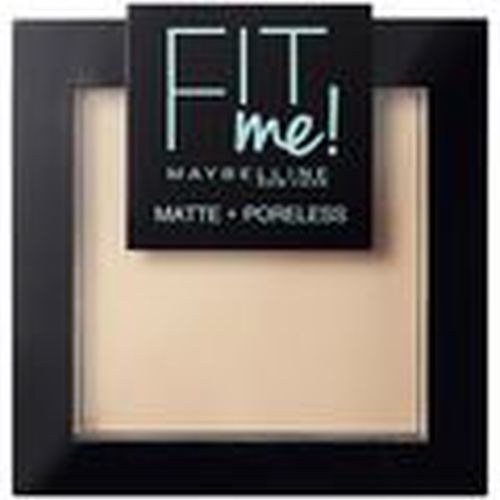 Colorete & polvos Fit Me Matte+poreless Powder 105-natural para hombre - Maybelline New York - Modalova
