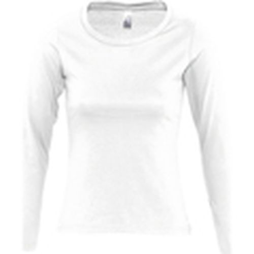 Camiseta manga larga MAJESTIC GIRL-CAMISETA MUJER MANGA LARGA de algodon para mujer - Sols - Modalova
