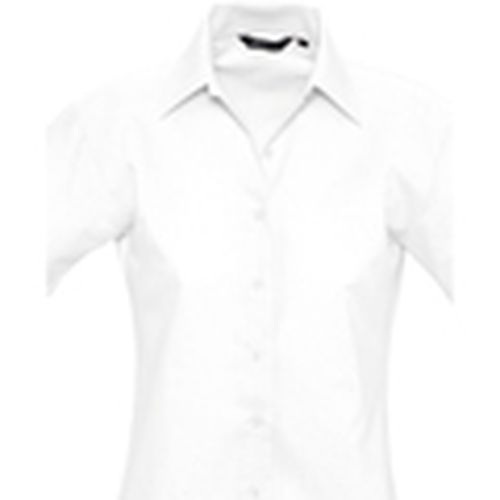 Camisa ELITE -CAMISA tipo OXFORD MUJER MANGA CORTA de algodon para mujer - Sols - Modalova
