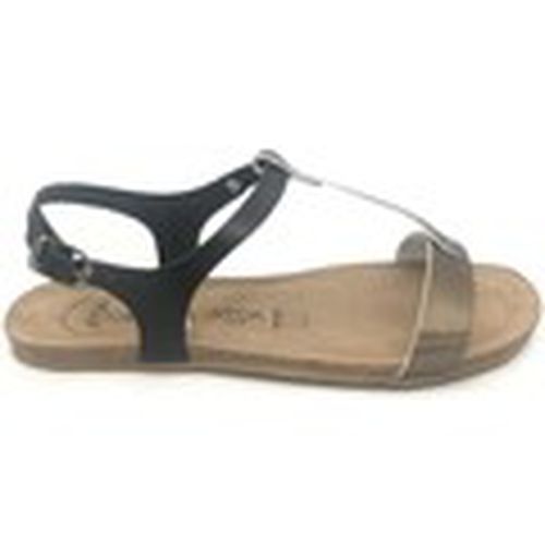 Sandalias sandales SANARY Noir/Aciero para mujer - Amoa - Modalova