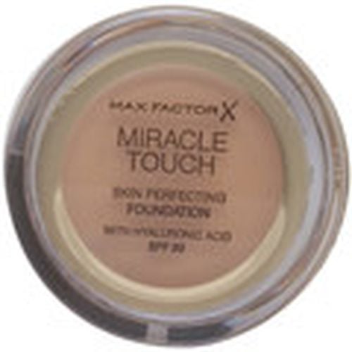 Base de maquillaje Miracle Touch Liquid Illusion Foundation 060-sand para hombre - Max Factor - Modalova