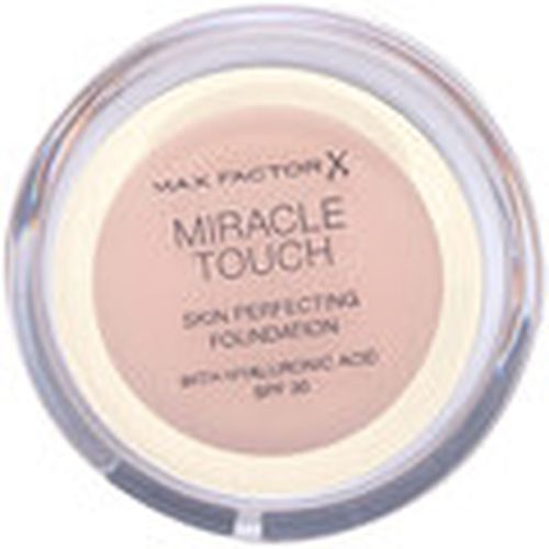 Base de maquillaje Miracle Touch Liquid Illusion Foundation 080-bronze para mujer - Max Factor - Modalova