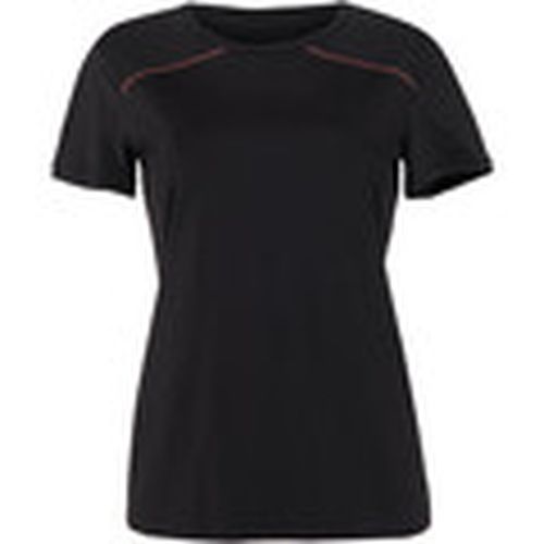 Sujetador deportivo Camiseta deportiva de manga corta Energy Cheek negra para mujer - Lisca - Modalova