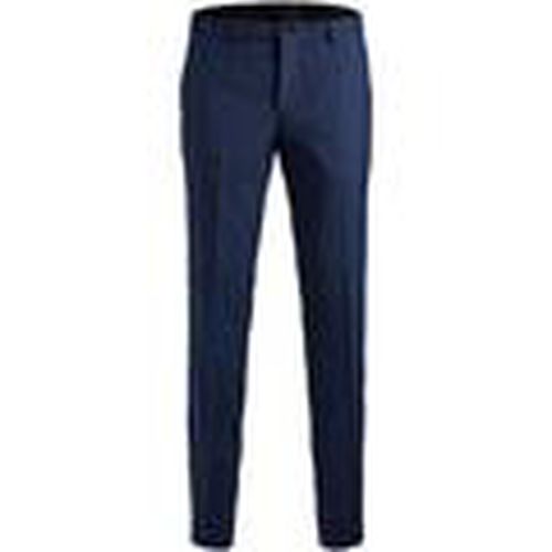 Pantalones 12141112 JPRSOLARIS TROUSER NOOS MEDIEVAL BLUE para hombre - Jack & Jones - Modalova