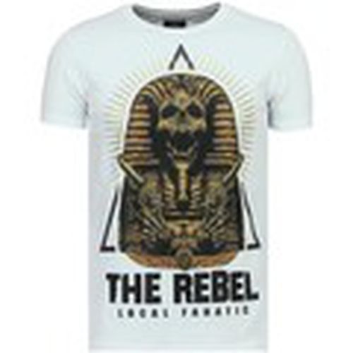 Camiseta Rebel Pharaoh Rhinestone Camiseta para hombre - Local Fanatic - Modalova