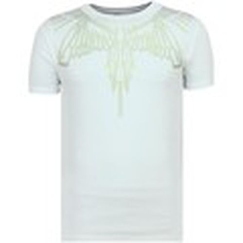Camiseta Eagle Glitter Rhinestones Hombre W para hombre - Local Fanatic - Modalova