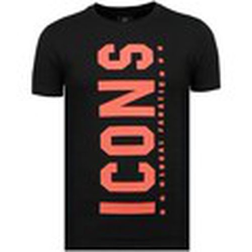 Camiseta IS Vertical Rhinestones Online Z para hombre - Local Fanatic - Modalova