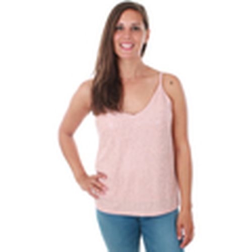Camiseta tirantes 10213655 VMKARIN SINGLET TOP JRS ROSE ROSE GOLD para mujer - Vero Moda - Modalova