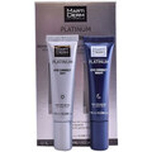 Hidratantes & nutritivos Platinum Eye Correct Día Y Noche 2 X para hombre - Martiderm - Modalova