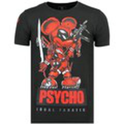 Camiseta Psycho Mouse Rhinestones Hombre Z para hombre - Local Fanatic - Modalova
