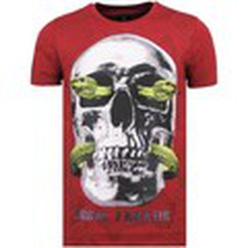 Camiseta Skull Snake Rhinestones Originales para hombre - Local Fanatic - Modalova