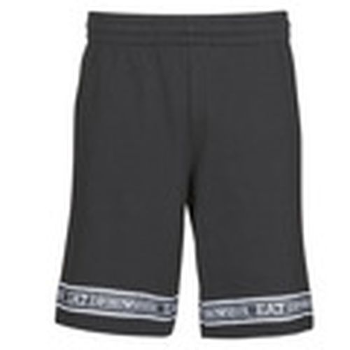 Short TRAIN LOGO SERIES M TAPE BERMUDA para hombre - Emporio Armani EA7 - Modalova