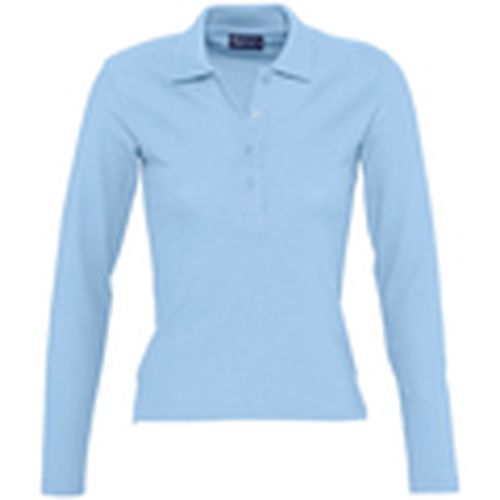 Polo PODIUM COLORS-POLO MUJER MANGA LARGA-100% algodón para mujer - Sols - Modalova