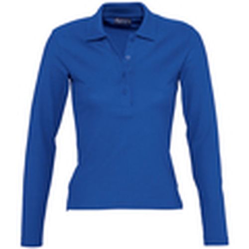 Polo PODIUM COLORS-POLO MUJER MANGA LARGA-100% algodón para mujer - Sols - Modalova