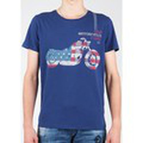 Tops y Camisetas S/S Biker Flag Tee W7A53FK 1F para hombre - Wrangler - Modalova