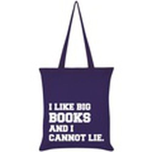 Bandolera I Like Big Books And I Cannot Lie para hombre - Grindstore - Modalova