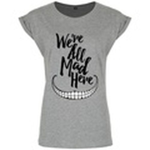 Camiseta manga larga We're All Mad Here para mujer - Grindstore - Modalova