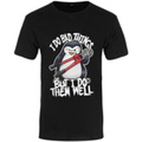 Camiseta manga larga I Do Bad Things para hombre - Psycho Penguin - Modalova