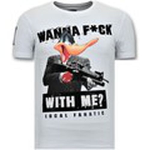 Camiseta Camiseta Piedras Shooting Duck Gun para hombre - Local Fanatic - Modalova